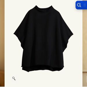 Frank & Eileen Navy Blue Capelet size OS